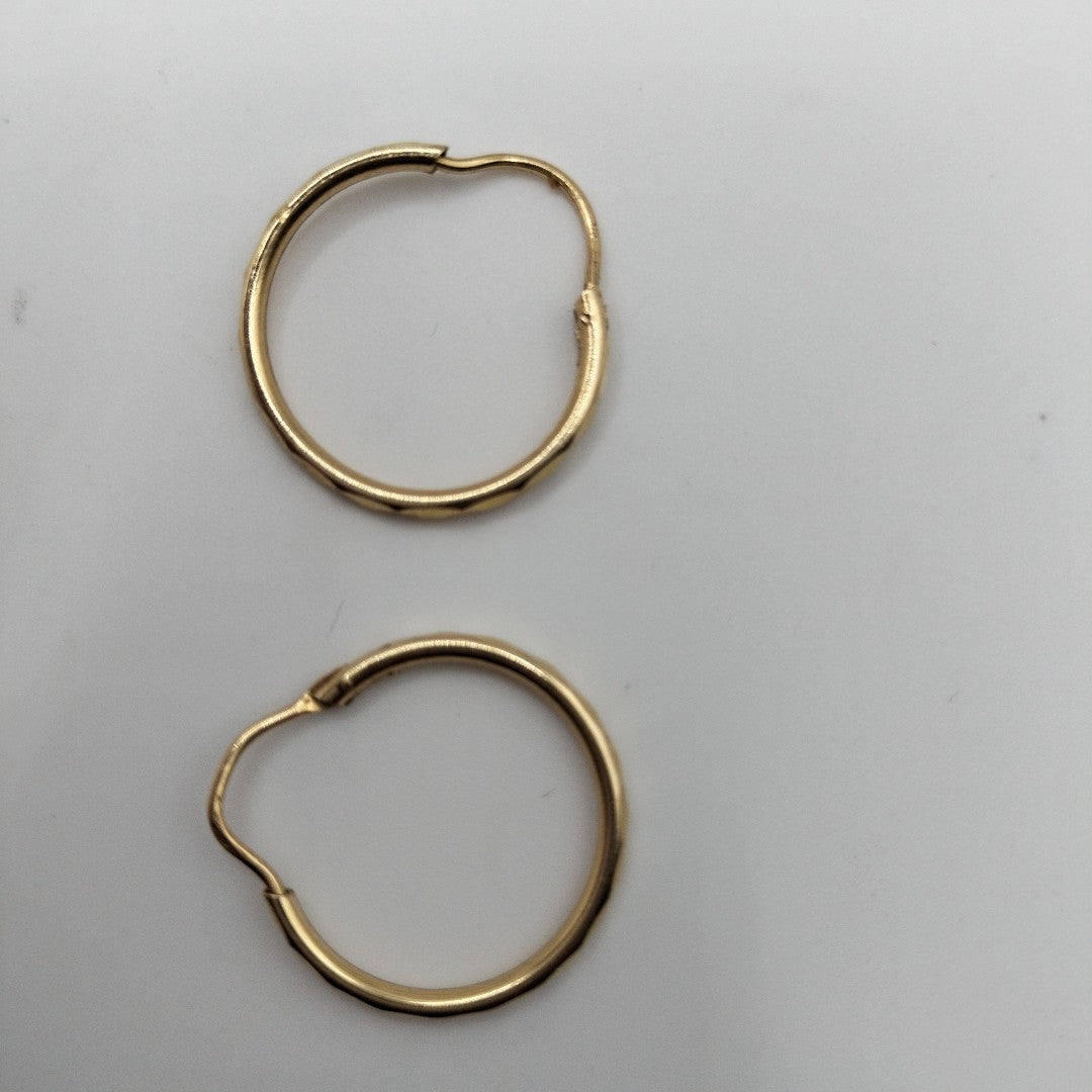 ARRACADAS PAR ORO 10 K 1.6 GRMS (SEMINUEVO)