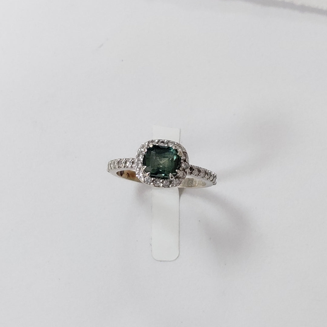 ANILLITO ORO BLANCO 14 K 2.4 GRMS (SEMINUEVO)