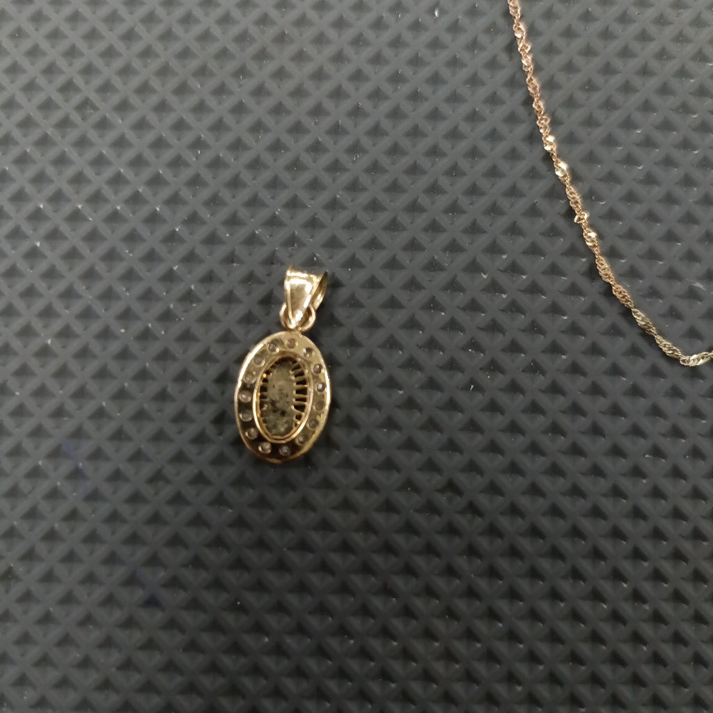 CADENA, DIJE ORO 10 K 1.4 GRMS (SEMINUEVO)
