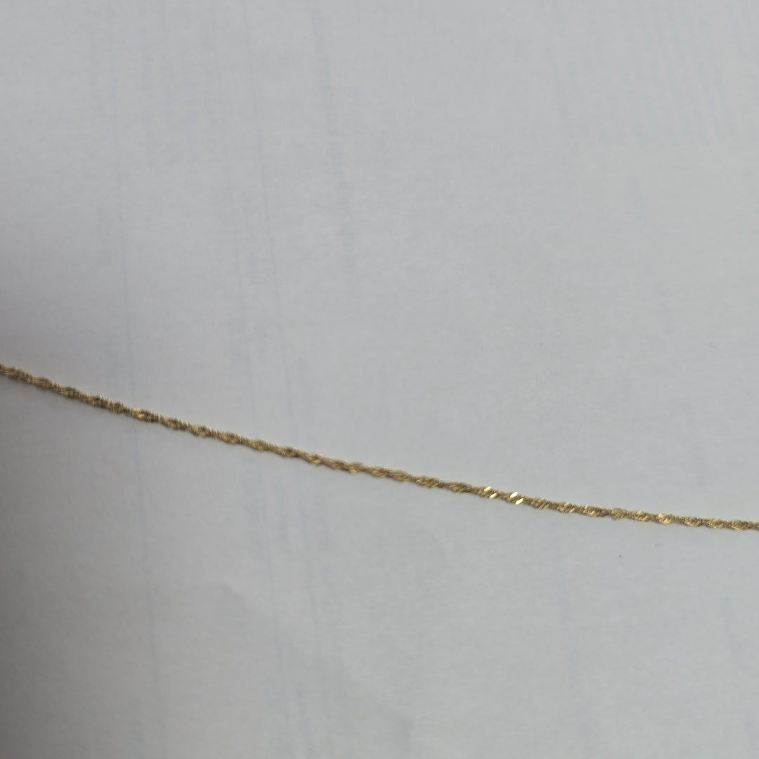 CADENA ORO 10 K 1.1 GRMS (SEMINUEVO)