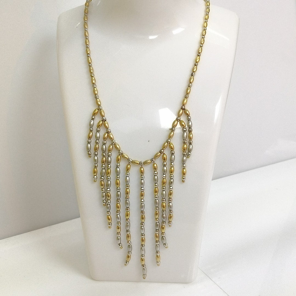 GARGANTILLA ORO COMBINADO 14 K 27,90 GRMS (SEMINUEVO)