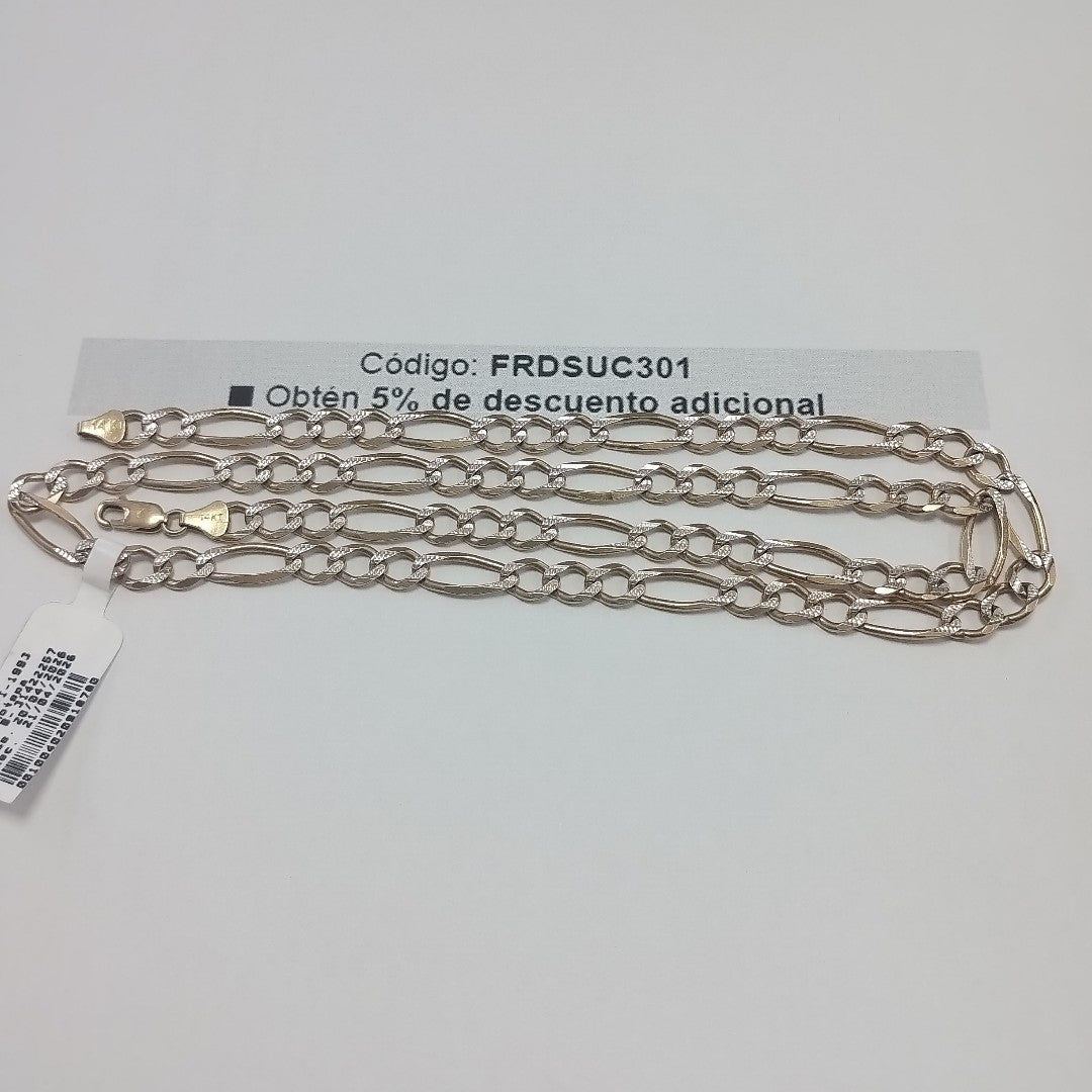 CADENA ORO, RODIADO 14 K 29.6 GRMS (SEMINUEVO)