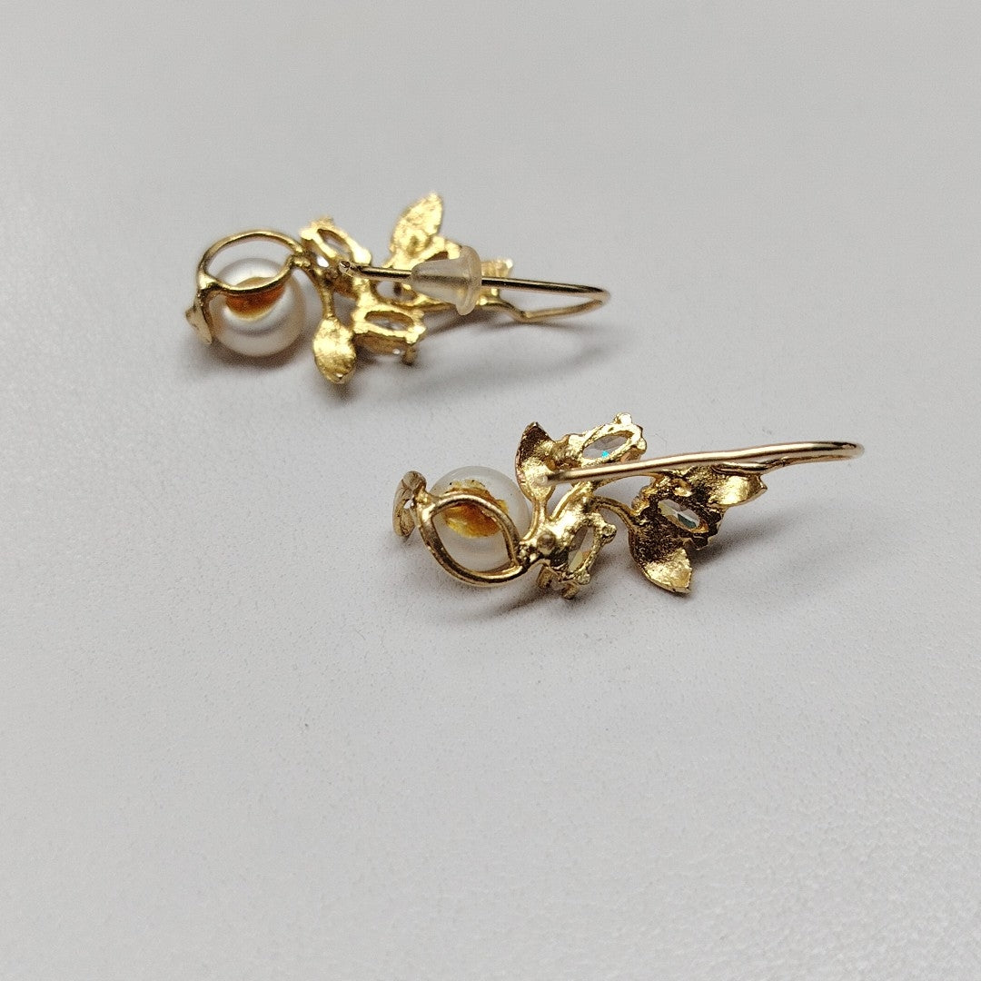 ARETES PAR ORO 10 K 3.1 GRMS (SEMINUEVO)