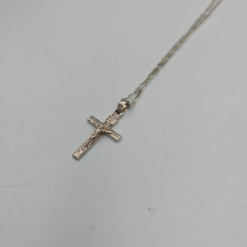 CADENA,CRUCIFIJO PLATA 3,00 GRMS (SEMINUEVO)