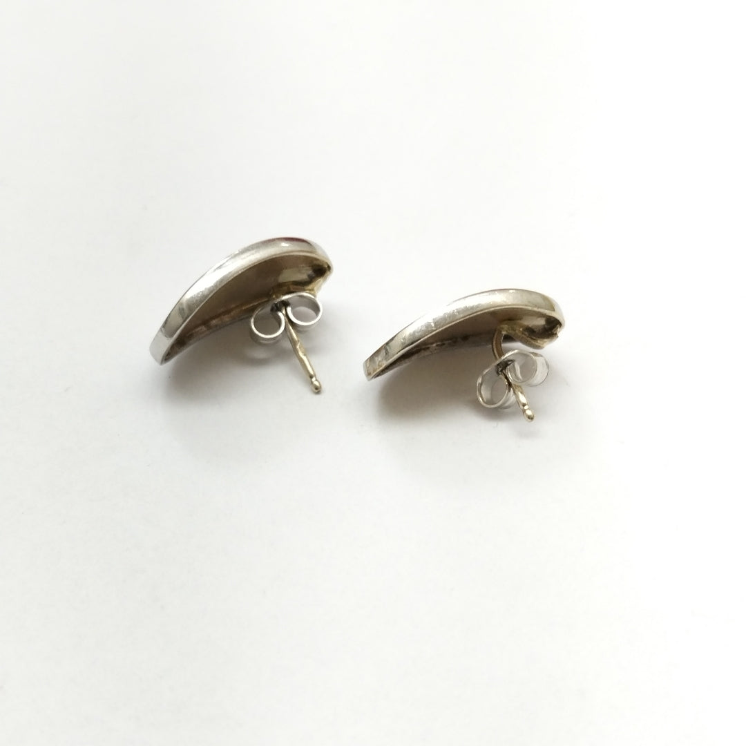 BROQUELES PAR ORO, ORO BLANCO 14 K 4 GRMS (SEMINUEVO)