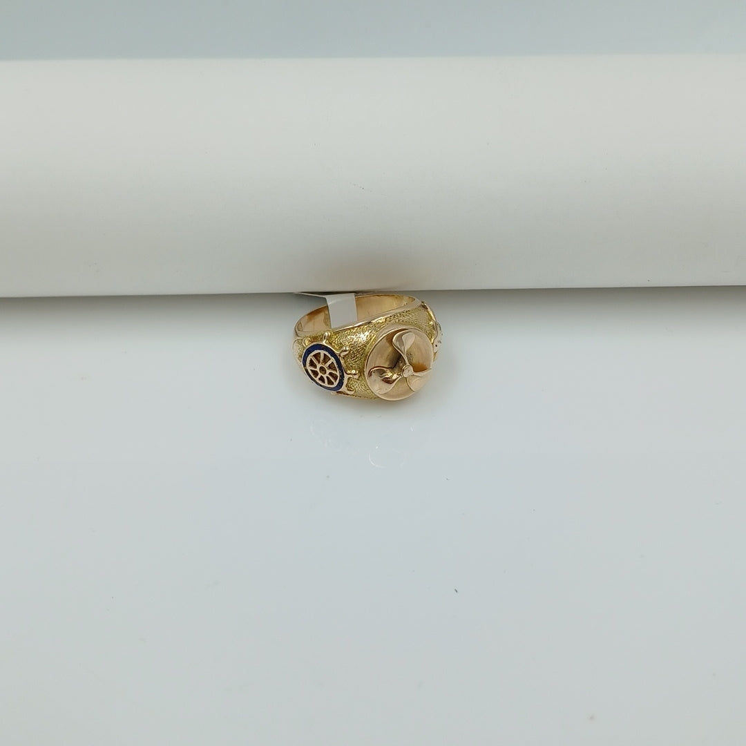 ANILLO ORO 14 K 10 GRMS (SEMINUEVO)