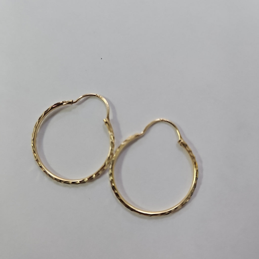 ARRACADAS PAR ORO 14 K 1 GRMS (SEMINUEVO)