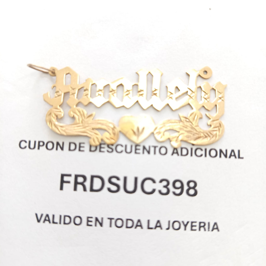DIJE ORO 8 K 3.7 GRMS (SEMINUEVO)