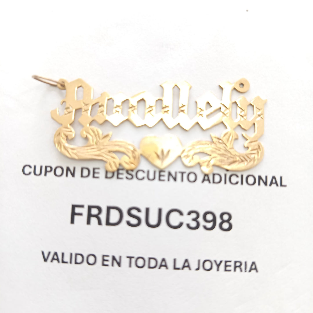 DIJE ORO 8 K 3.7 GRMS (SEMINUEVO)