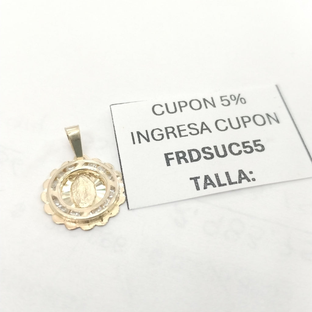 MEDALLA RELIGIOSA ORO 8 K 0,70 GRMS (SEMINUEVO)