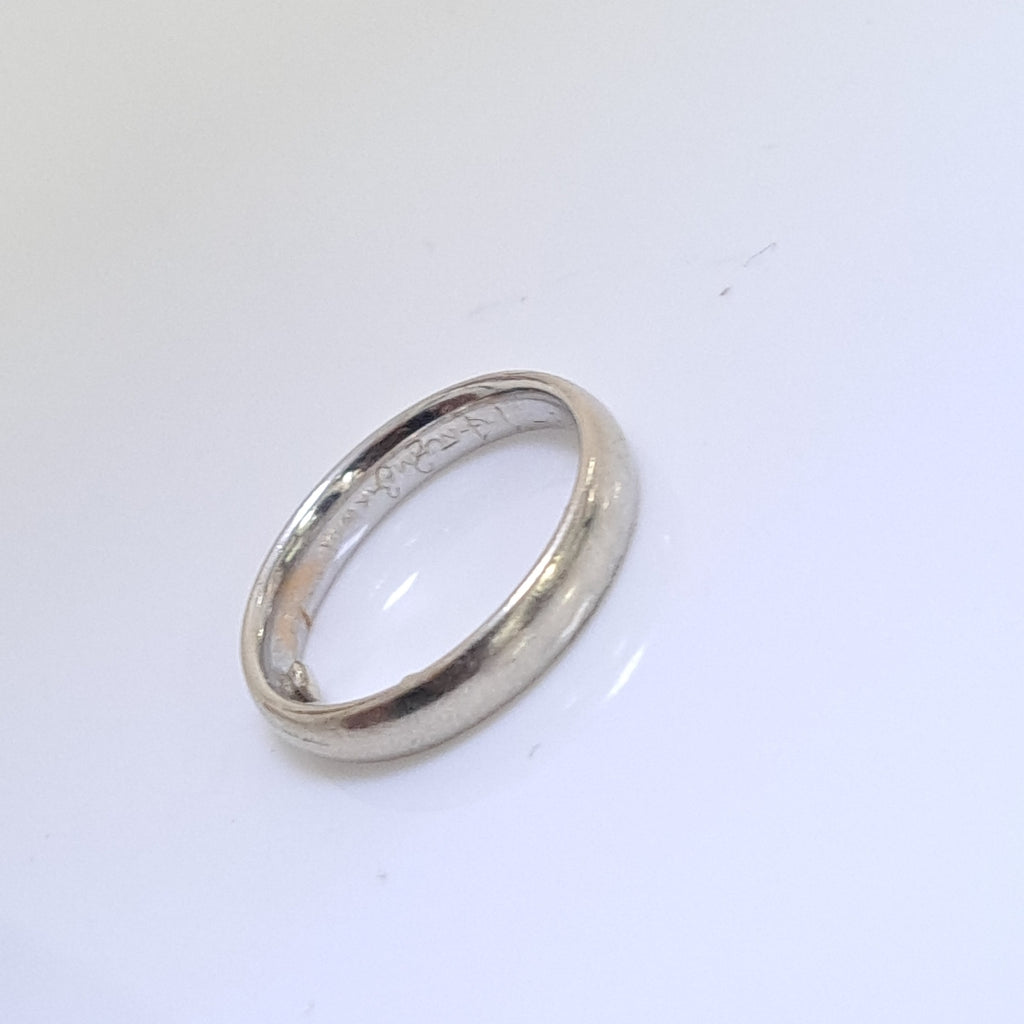 ARGOLLA ORO,ORO BLANCO 14 K 4,20 GRMS (SEMINUEVO)