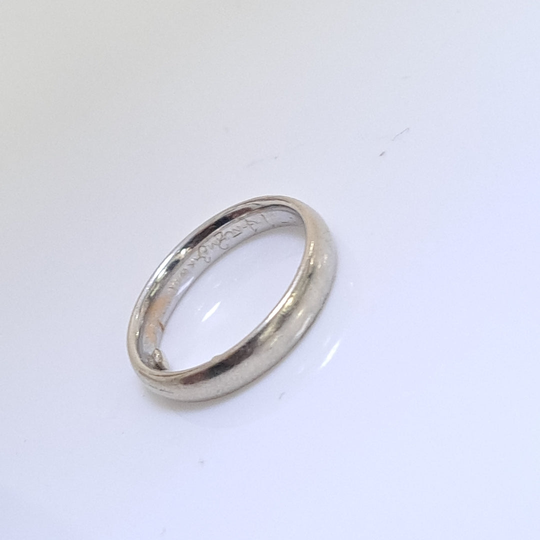 ARGOLLA ORO,ORO BLANCO 14 K 4,20 GRMS (SEMINUEVO)