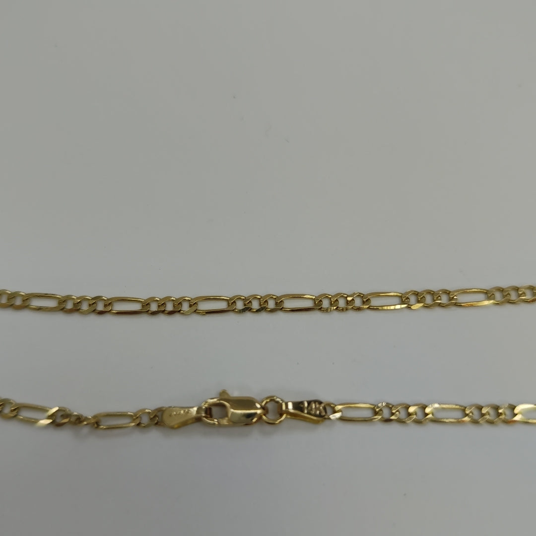 CADENA TEJIDO 3X1 5.7G 60 CM (NUEVO)