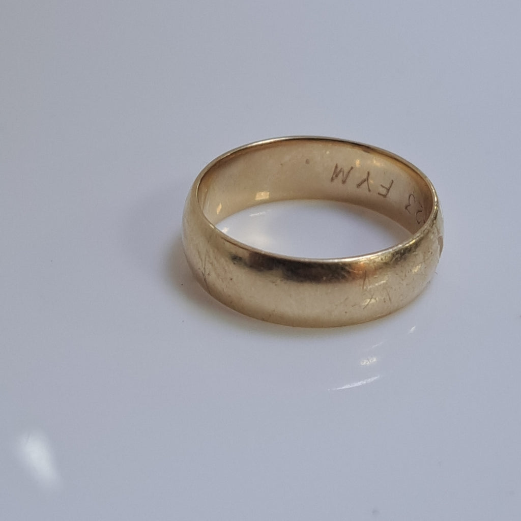 ARGOLLA ORO 14 K 5.6 GRMS (SEMINUEVO)