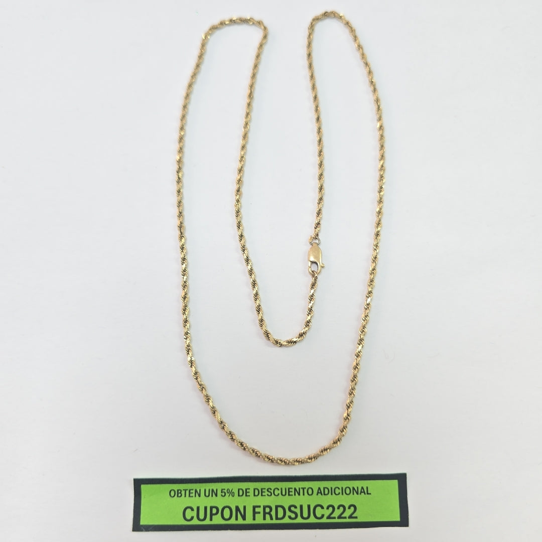 CADENA ORO 14 K 9.3 GRMS (SEMINUEVO)