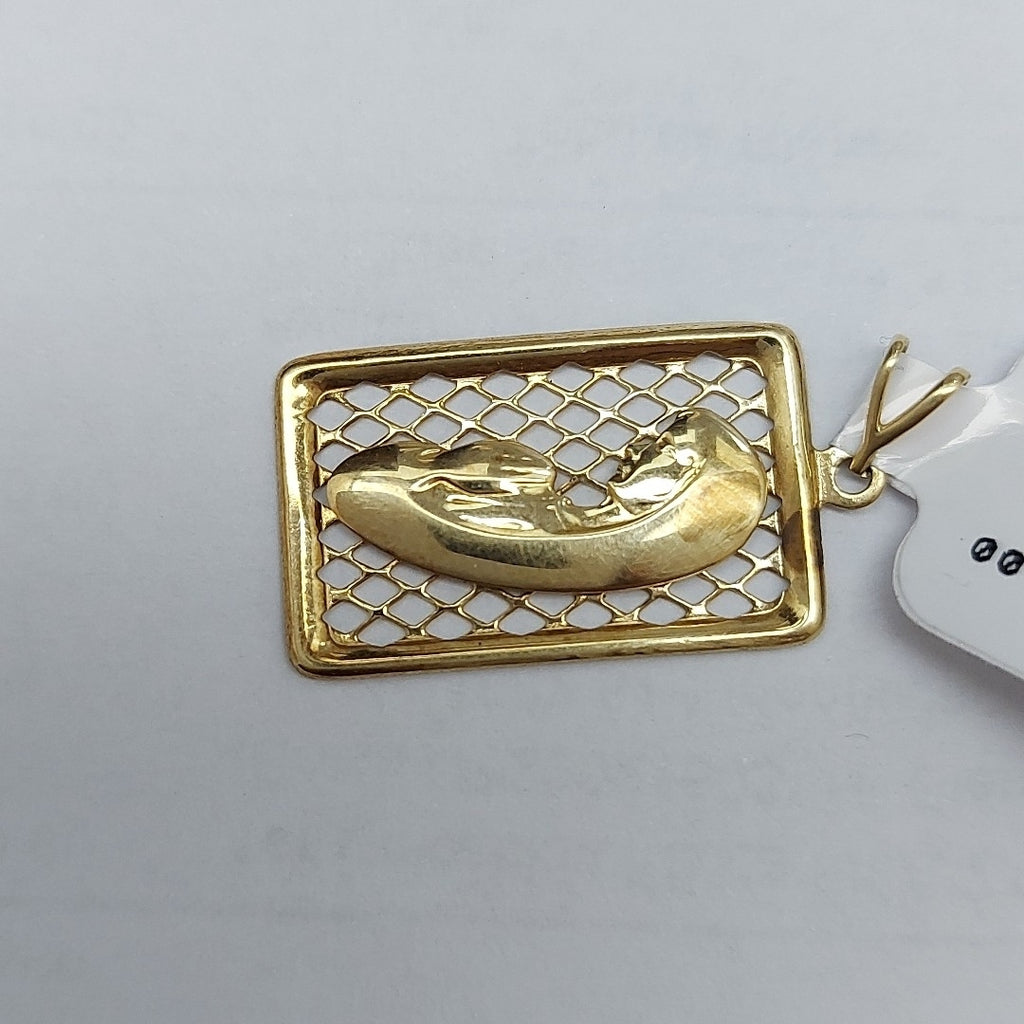 CADENA, DIJE ORO 14 K 1.9 GRMS (SEMINUEVO)