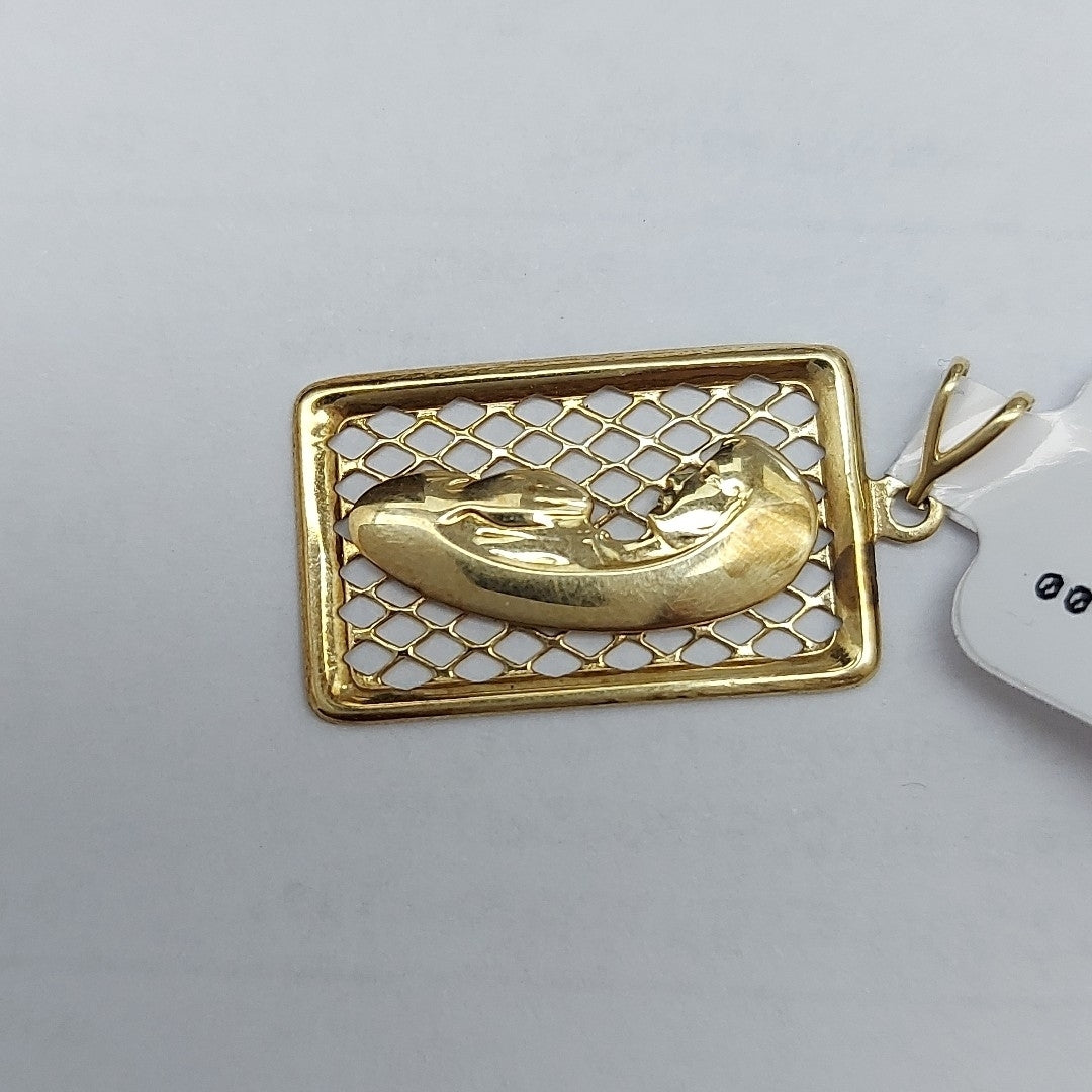 CADENA, DIJE ORO 14 K 1.9 GRMS (SEMINUEVO)