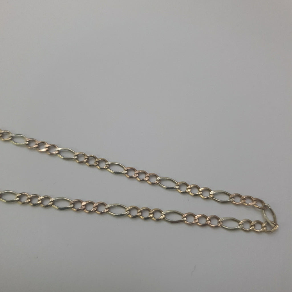 CADENA ORO COMBINADO 10 K 4,80 GRMS (SEMINUEVO)