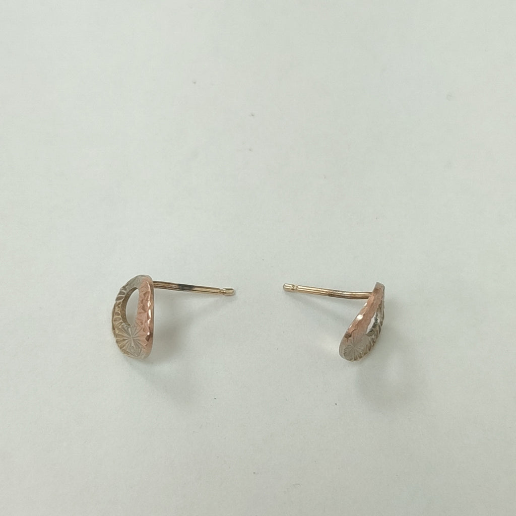 BROQUELES PAR ORO, ORO COMBINADO 10 K 1.4 GRMS (SEMINUEVO)