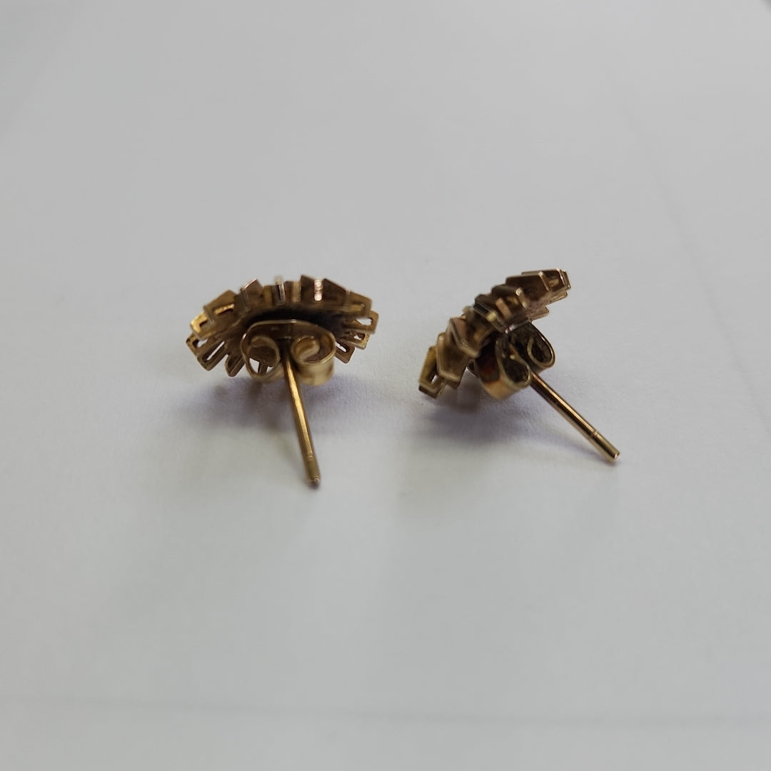 ARETES PAR ORO 14 K 2,00 GRMS (SEMINUEVO)