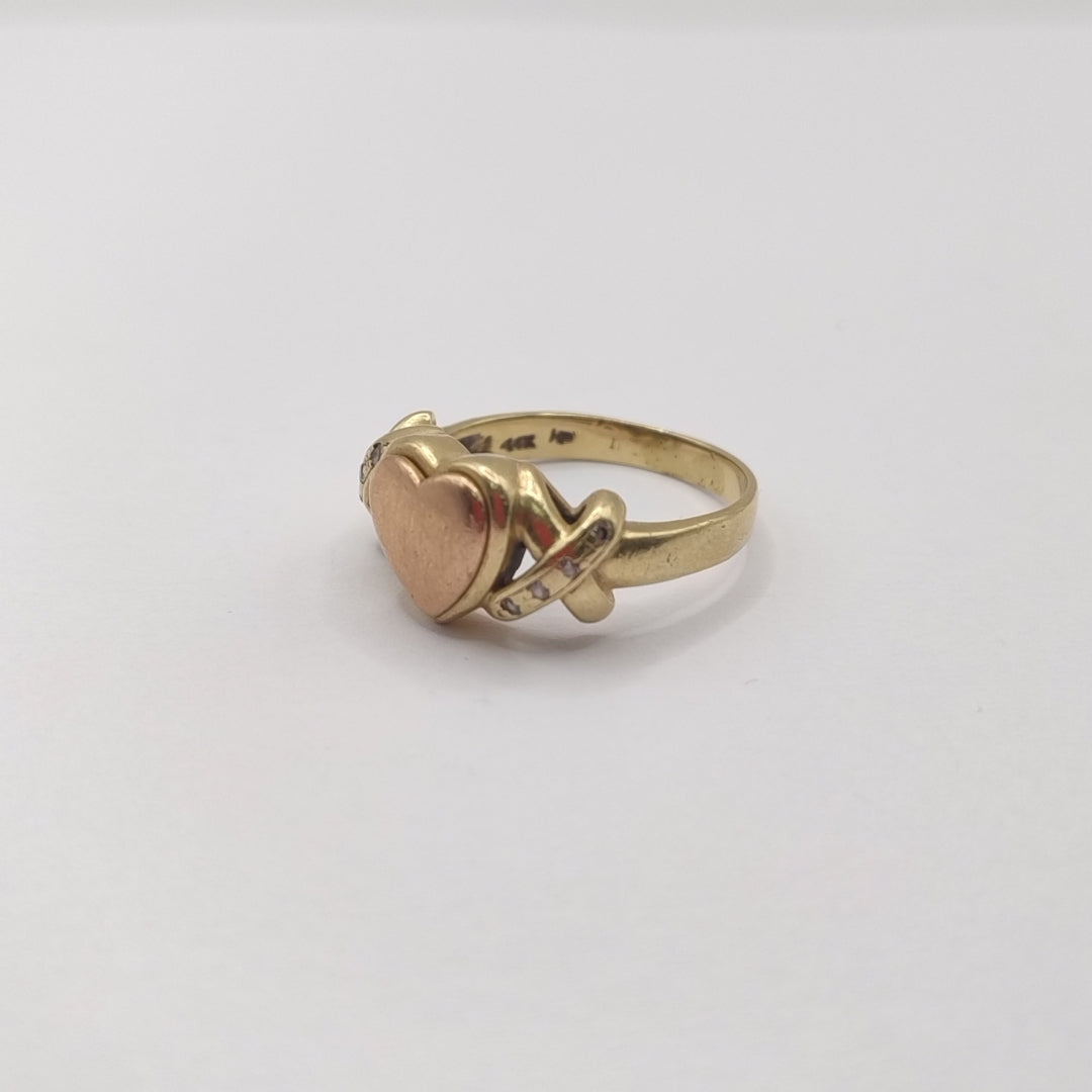 ANILLITO,ANILLO ORO 14 K 5,10 GRMS (SEMINUEVO)