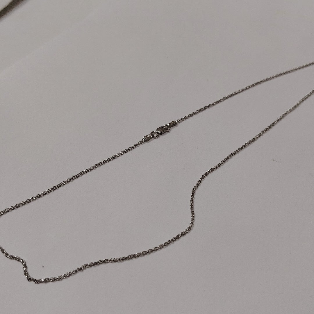 CADENA ORO BLANCO 10 K 3,20 GRMS (SEMINUEVO)