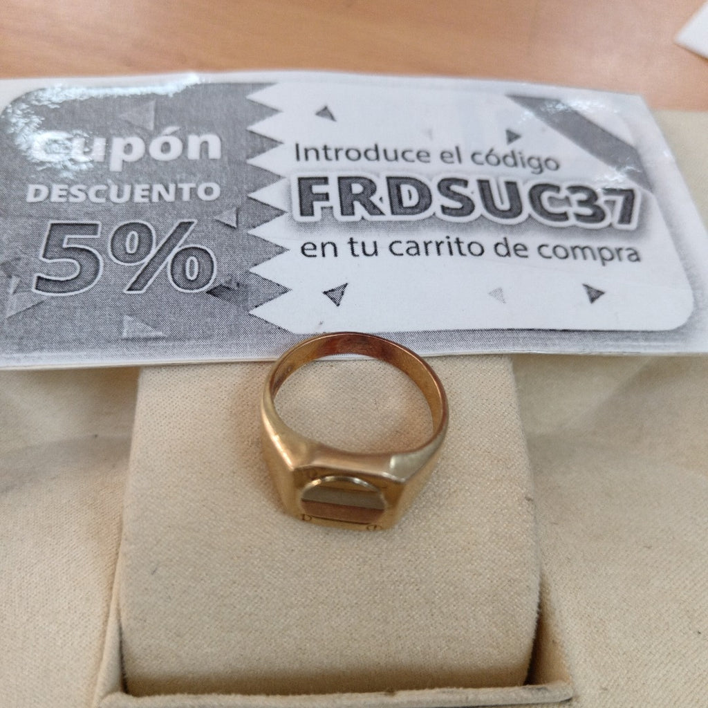 ANILLO ORO 10 K 4.8 GRMS (SEMINUEVO)
