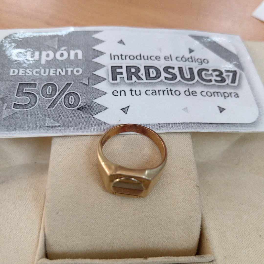 ANILLO ORO 10 K 4.8 GRMS (SEMINUEVO)