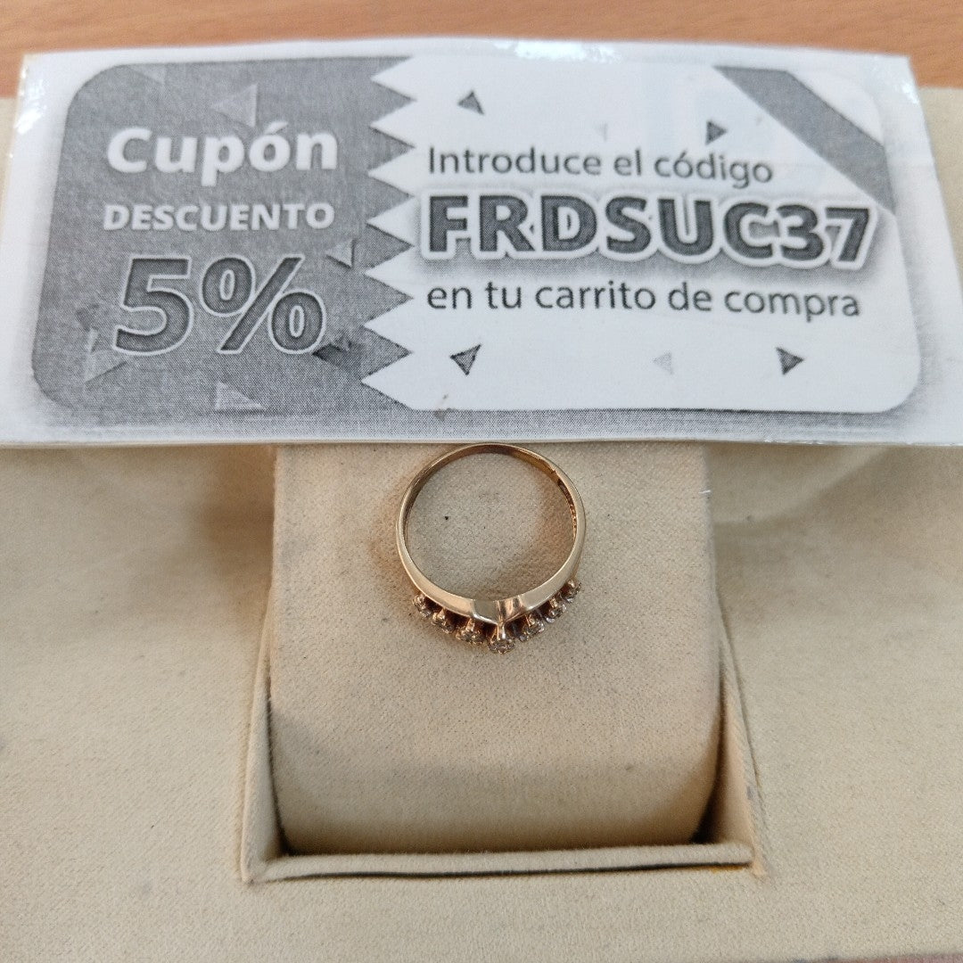 ANILLO ORO 10 K 3.4 GRMS (SEMINUEVO)