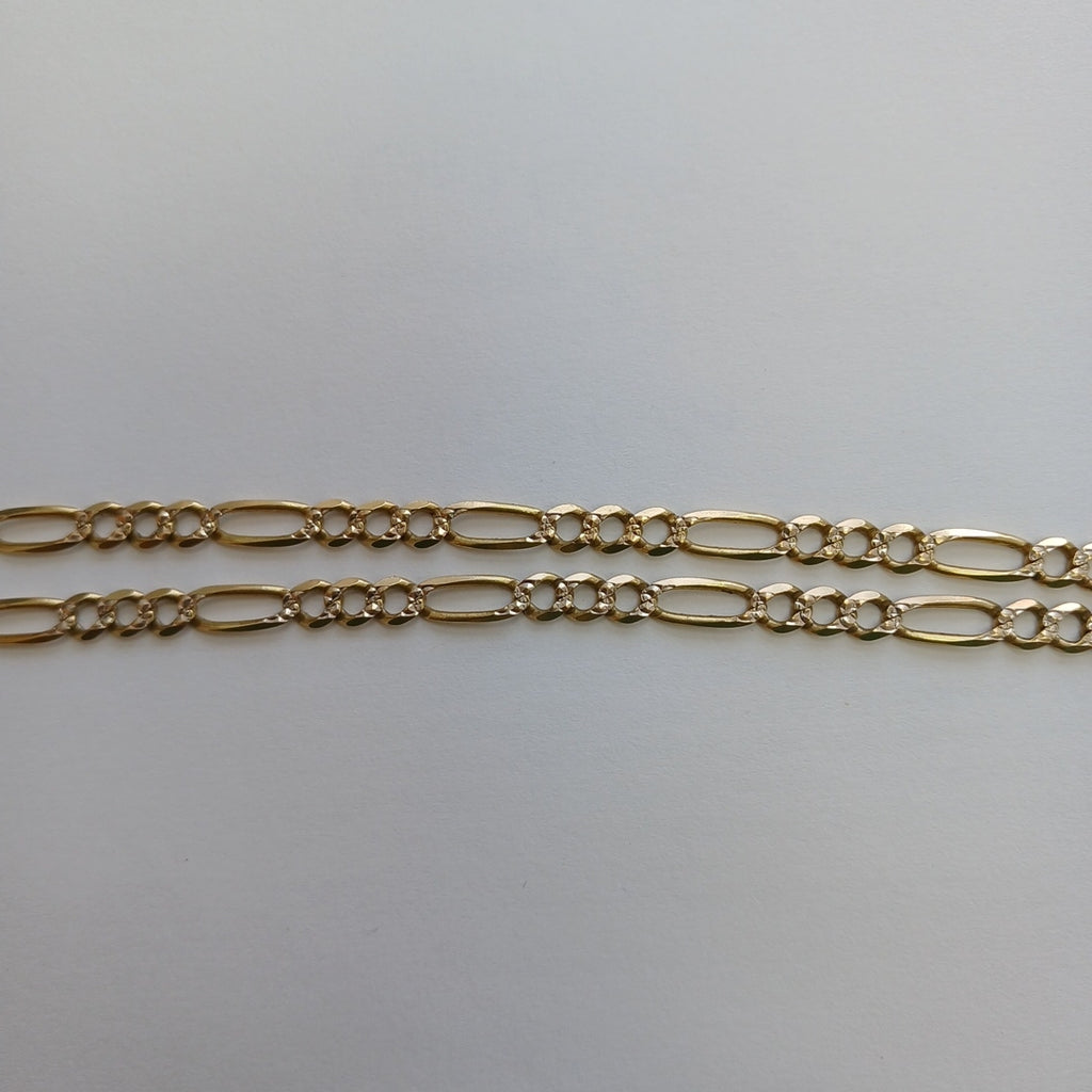 CADENA ORO, RODIADO 14 K 17.5 GRMS (SEMINUEVO)
