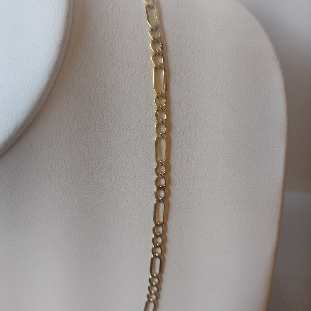 CADENA ORO, RODIADO 14 K 4.6 GRMS (SEMINUEVO)