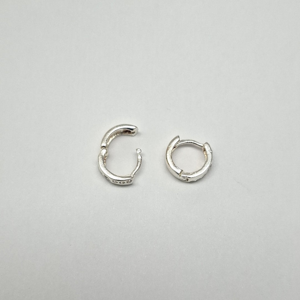 ARRACADAS C/CIRCONIAS PLATA .925 2.5 GR (NUEVO)