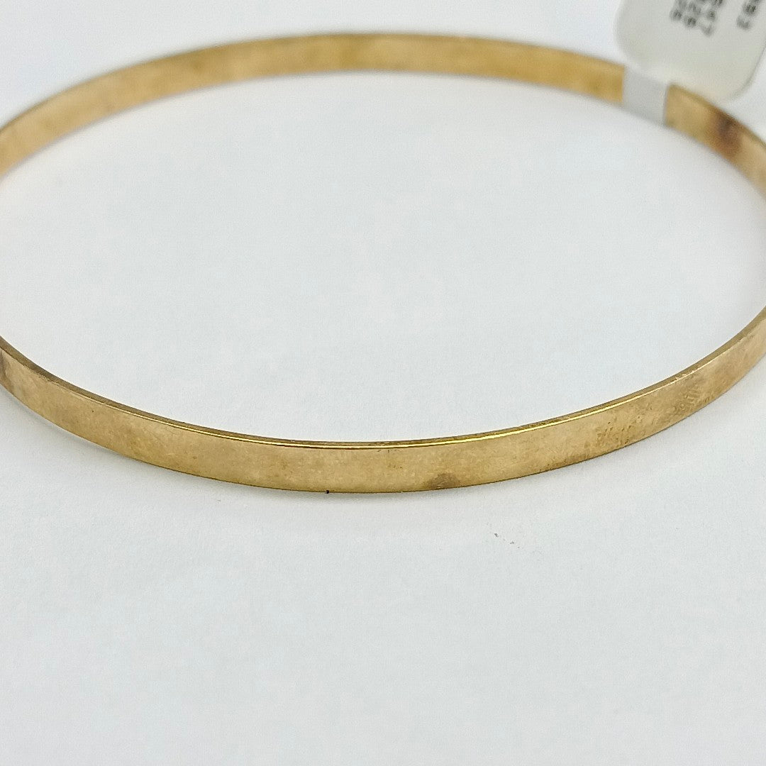 PULSERA RIGIDA ORO 10 K 8.4 GRMS (SEMINUEVO)