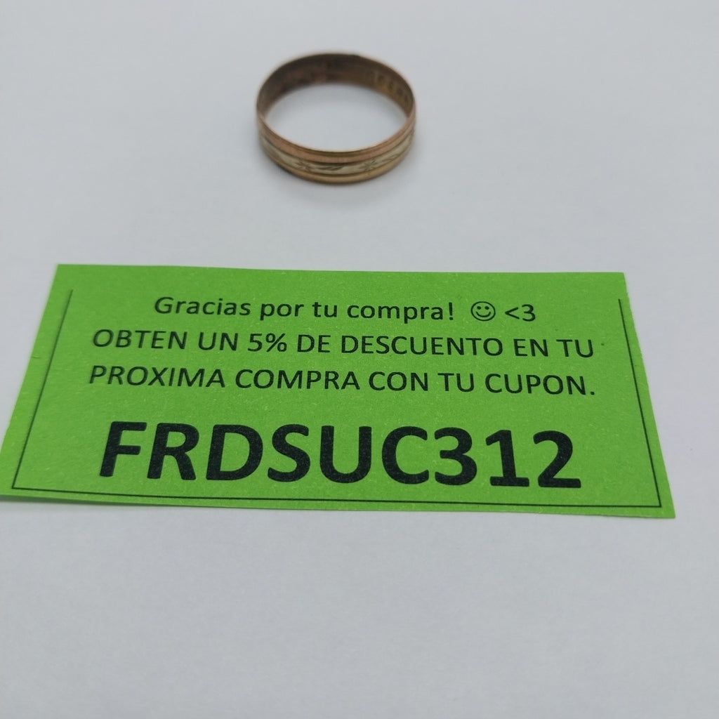 ARGOLLA ORO 8 K 1.7 GRMS (SEMINUEVO)