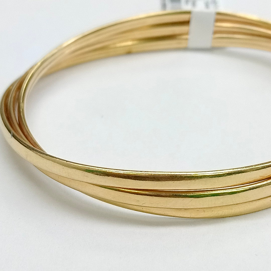 PULSERA RIGIDA ORO 14 K 12,30 GRMS (SEMINUEVO)