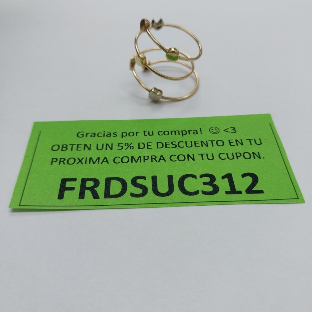 ANILLO ORO 10 K 2.6 GRMS (SEMINUEVO)