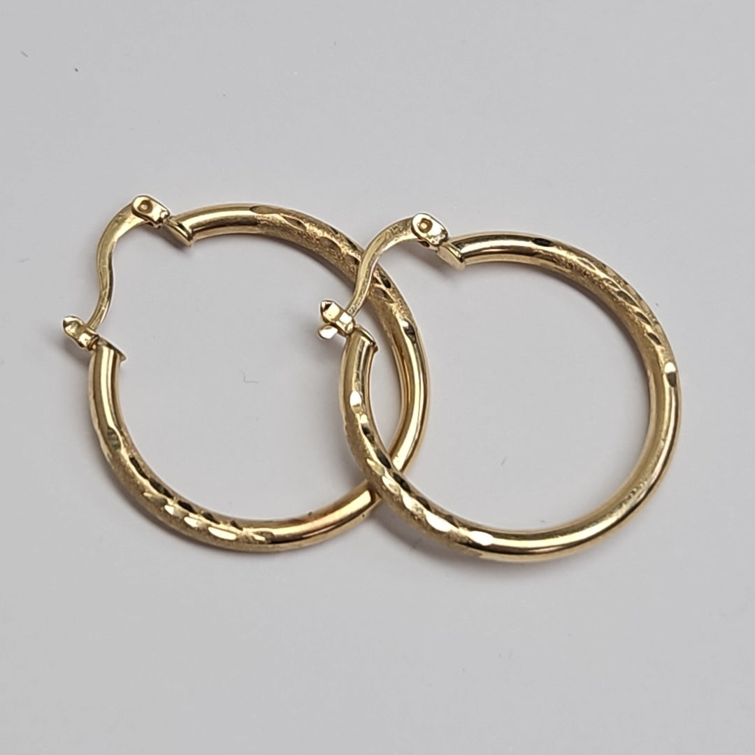 ARRACADAS PAR ORO 10 K 2.5 GRMS (SEMINUEVO)