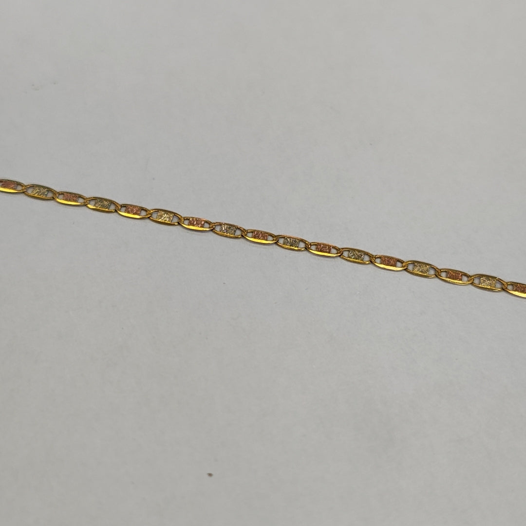 CADENA ORO 14 K 2.3 GRMS (SEMINUEVO)