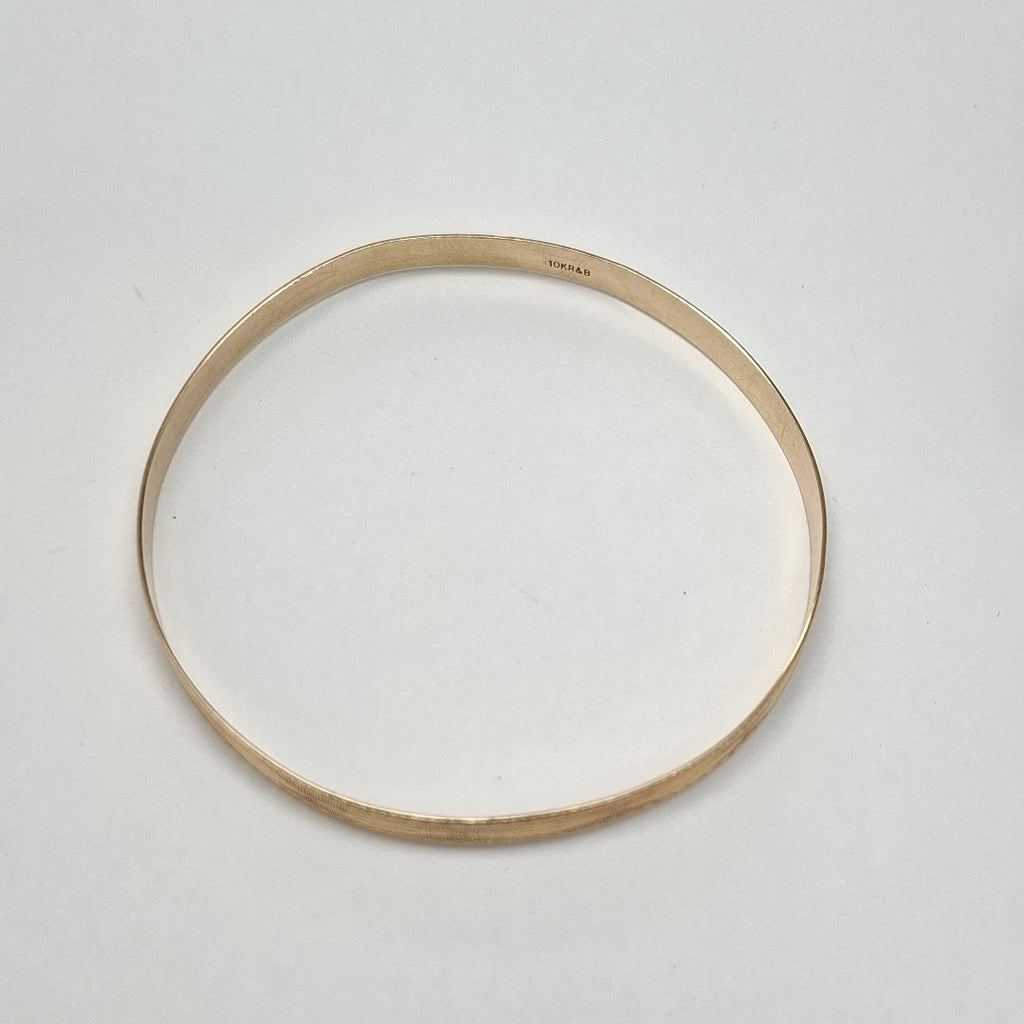 PULSERA RIGIDA ORO 10 K 5,90 GRMS (SEMINUEVO)