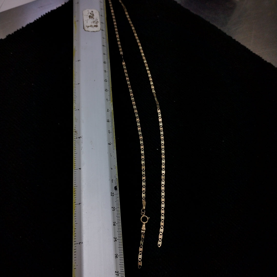 CADENA ORO COMBINADO 10 K 2.7 GRMS (SEMINUEVO)