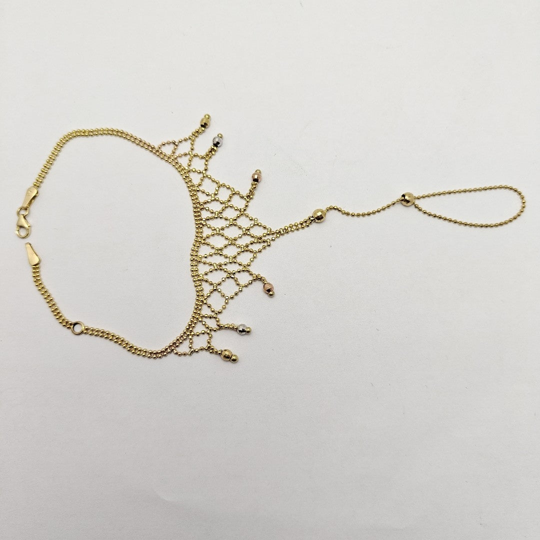 PULSERA ORO, ORO COMBINADO 14 K 6 GRMS (SEMINUEVO)