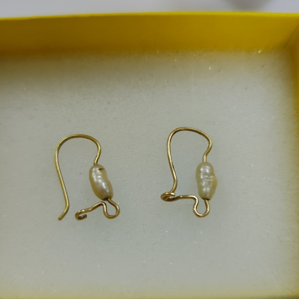 ARETES PAR ORO 10 K 1.1 GRMS (SEMINUEVO)