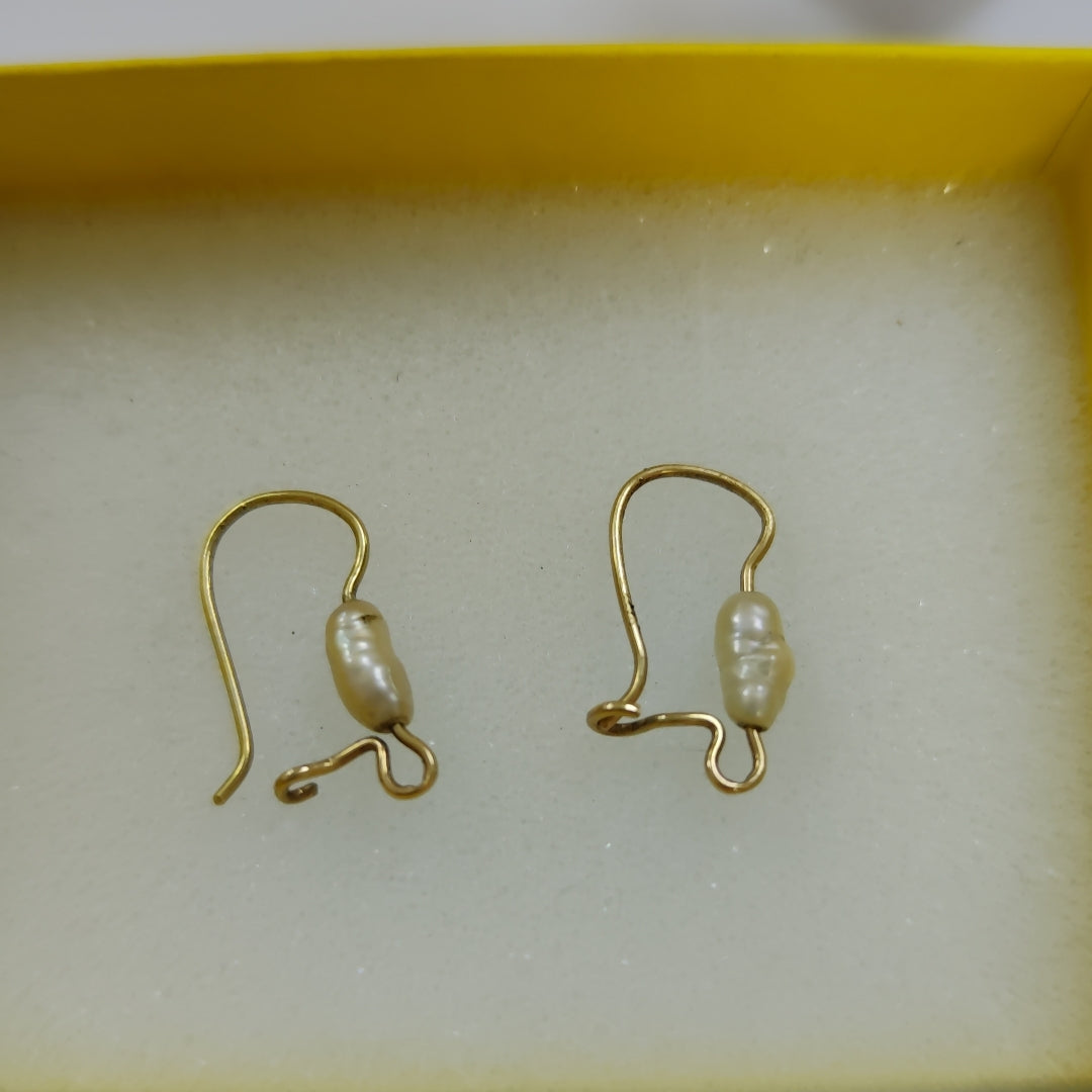 ARETES PAR ORO 10 K 1.1 GRMS (SEMINUEVO)