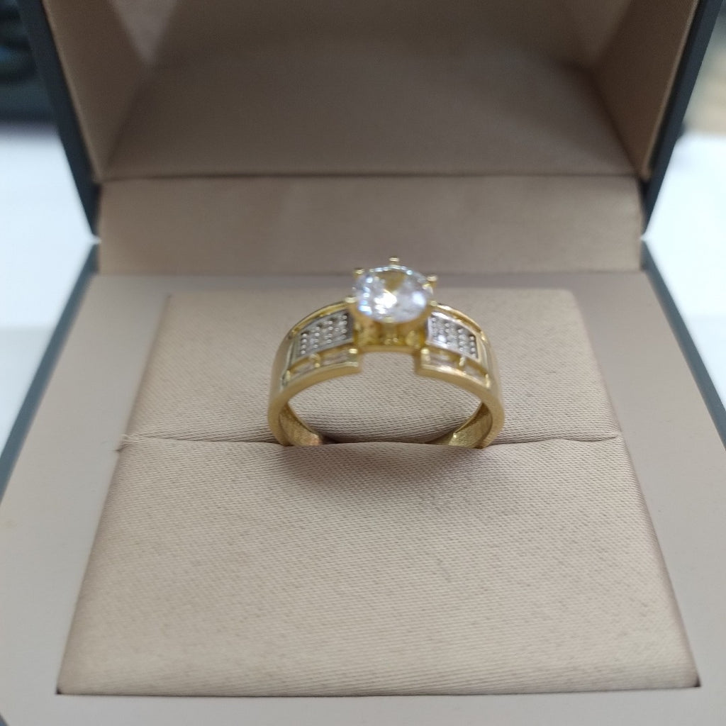 ANILLO ORO 10 K 3,80 GRMS (SEMINUEVO)