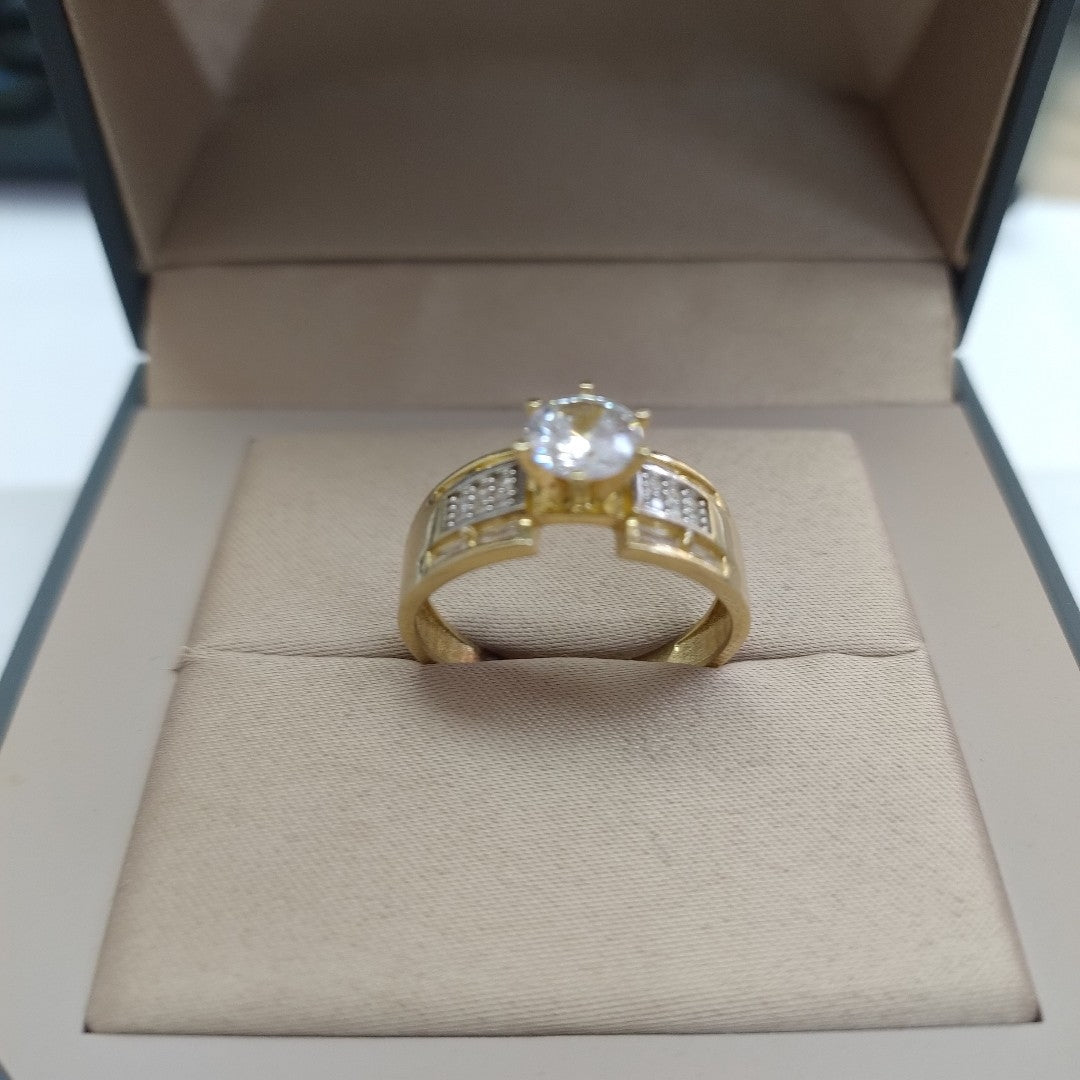 ANILLO ORO 10 K 3,80 GRMS (SEMINUEVO)