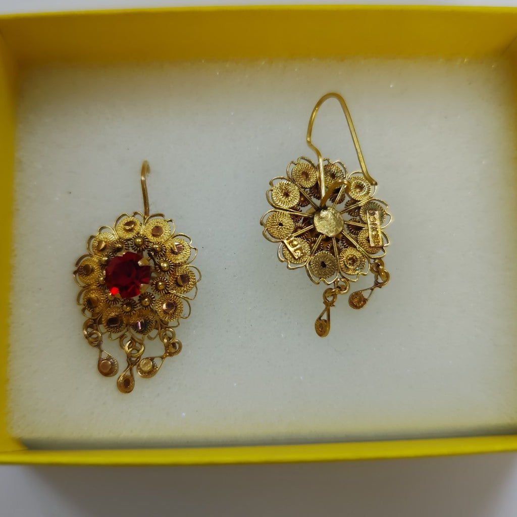 ARETES PAR ORO 10 K 4,70 GRMS (SEMINUEVO)