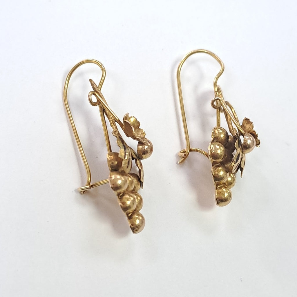 ARETES PAR ORO 8 K 3.9 GRMS (SEMINUEVO)