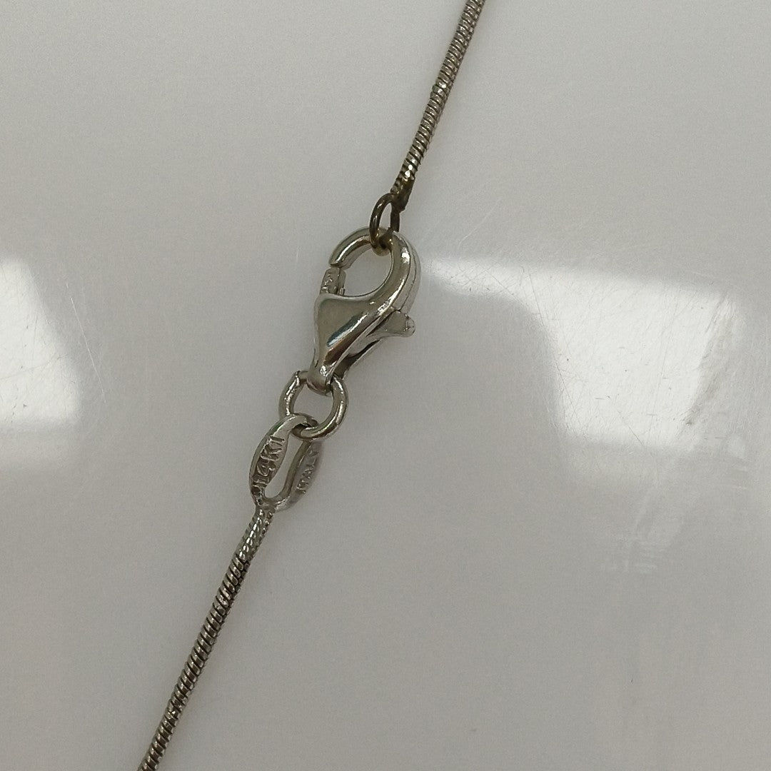 GARGANTILLA ORO BLANCO 14 K 4,80 GRMS (SEMINUEVO)