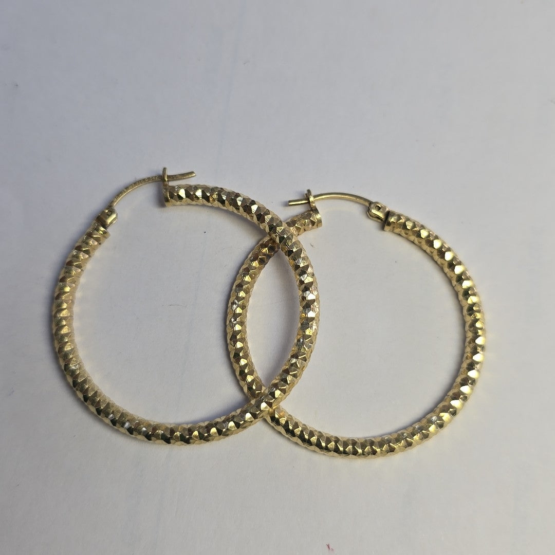 ARRACADAS PAR ORO 14 K 5.2 GRMS (SEMINUEVO)