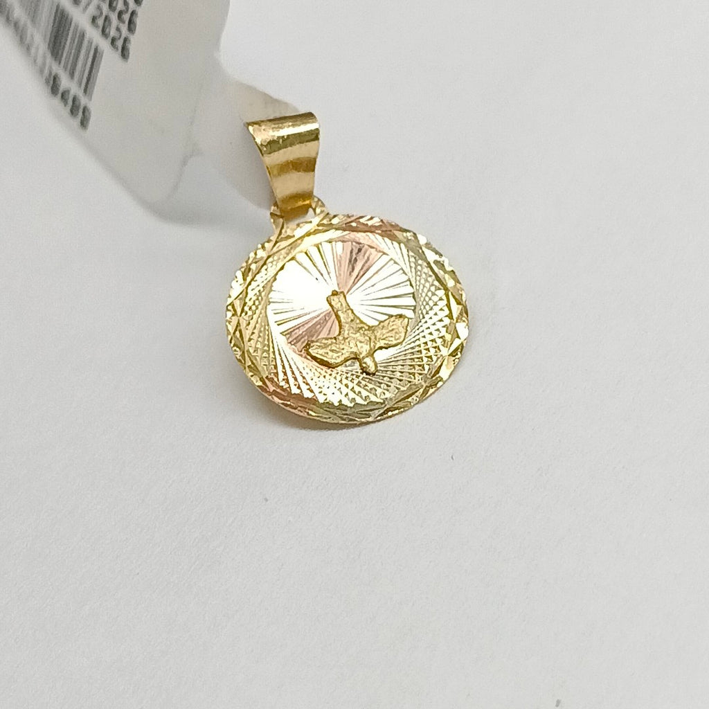 MEDALLA RELIGIOSA ORO 14 K 0,50 GRMS (SEMINUEVO)